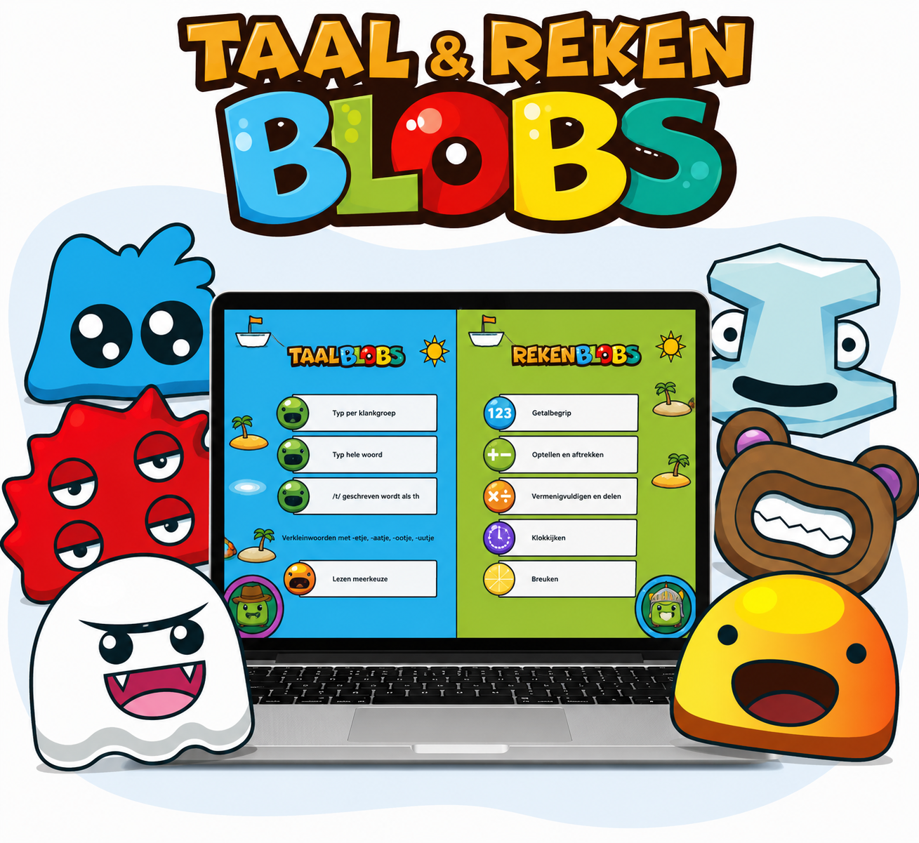 Taalblobs en Rekenblobs