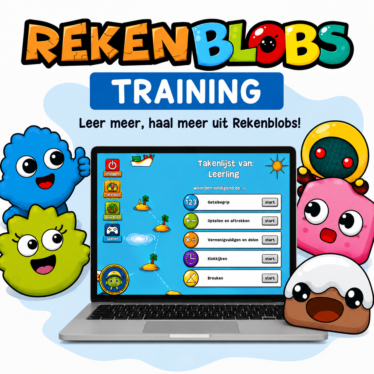Training Rekenblobs